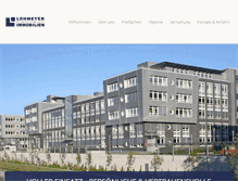 Tablet Screenshot of hamburg-gewerbeimmobilien.com